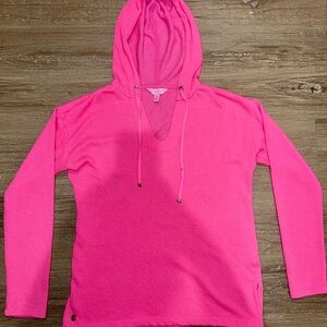 Lilly Pulitzer Hot Pink Sweater Hoodie